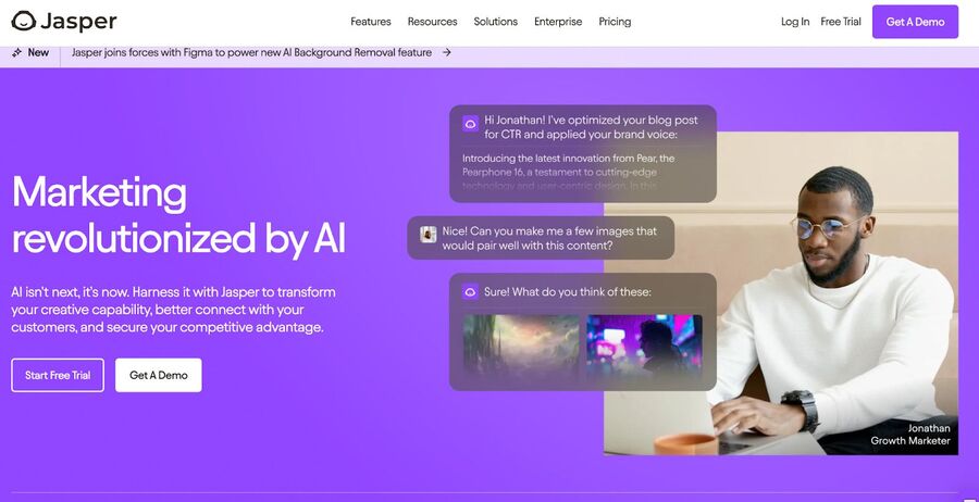 AI Tools for Social Media Content Creation - Jasper