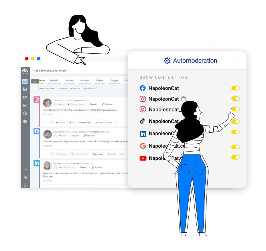 manage social media in one place tool