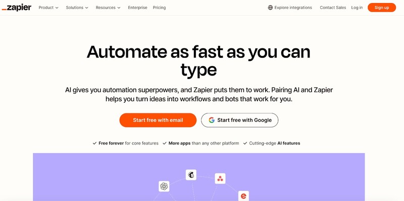 Marketing Agency Tools - zapier