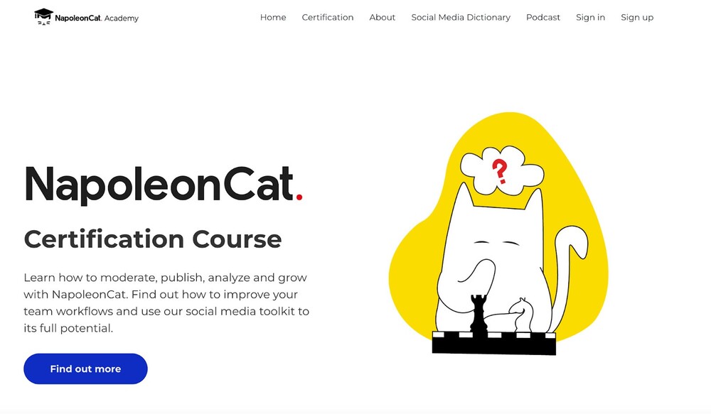 Best Free Social Media Marketing Courses - NapoleonCat Academy