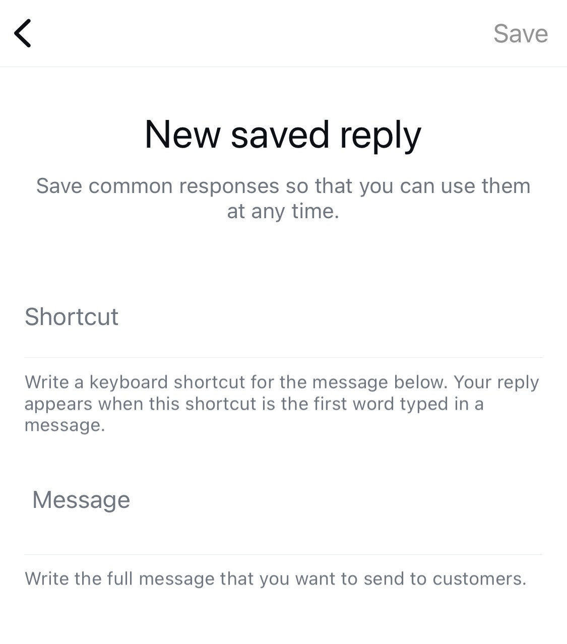 Instagram comments auto reply - Setting up saved replies in the Instagram app