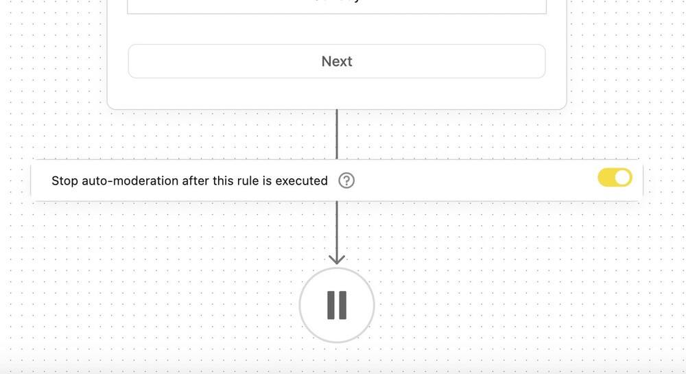 Facebook Ad Comments Automation Tool - Preventing Auto-moderation rules from interfering with each other 