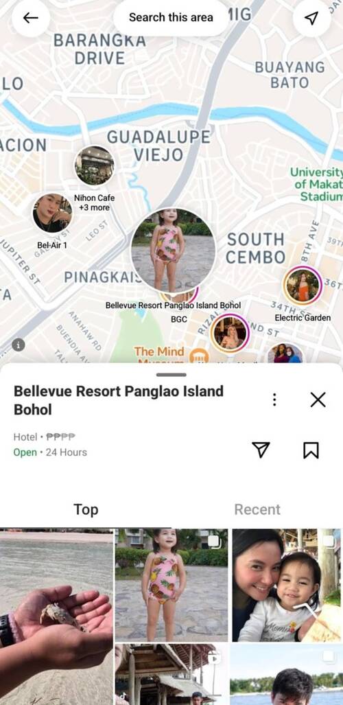 Instagram Location Ideas - Google maps locations