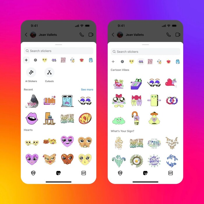 Instagram new features and updates - new stickers on Instagram
