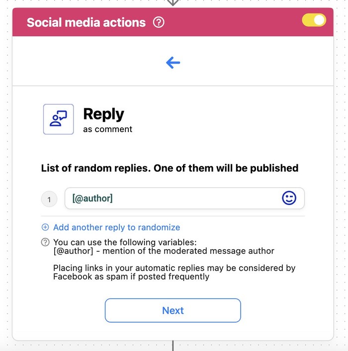 How to Handle Negative Comments on Instagram - creating automated responses in Auto-moderation