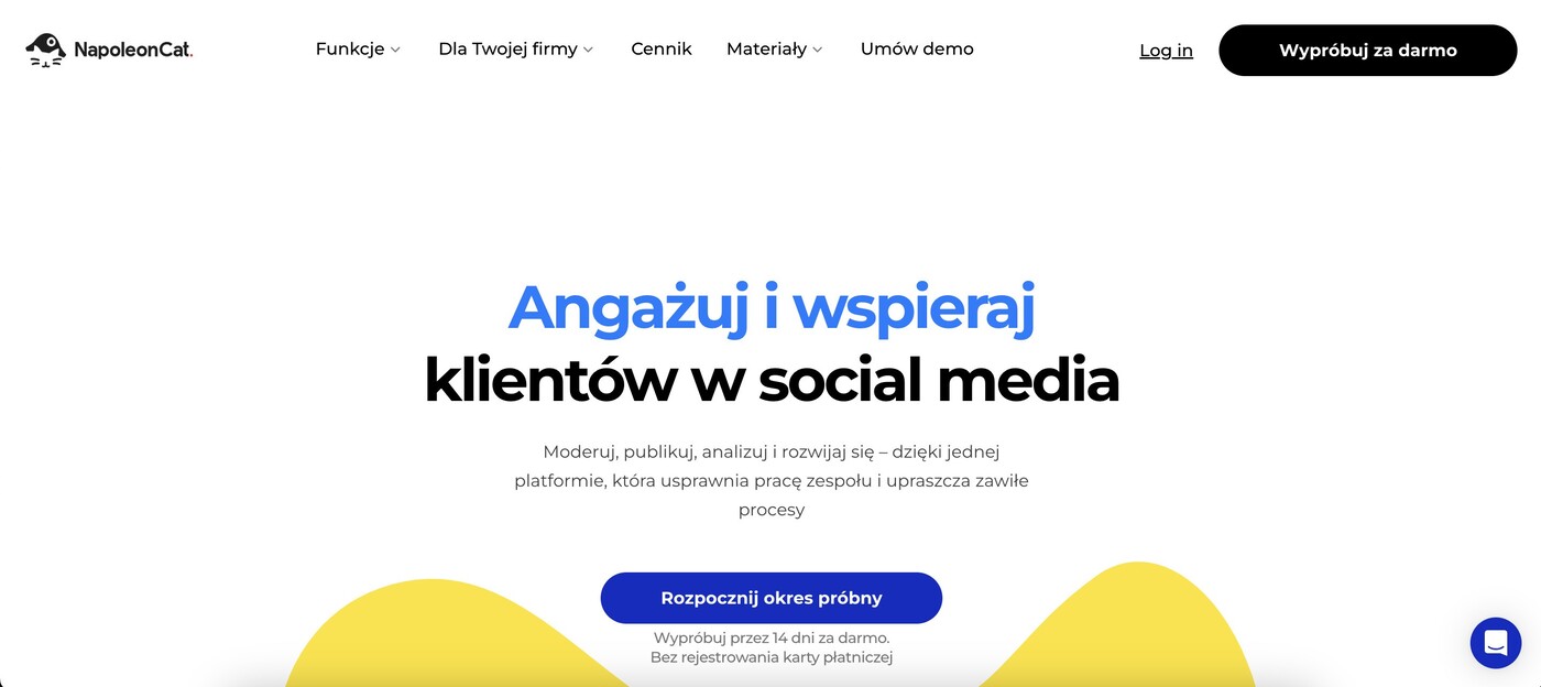 Narzędzia do analizy social media - NapoleonCat