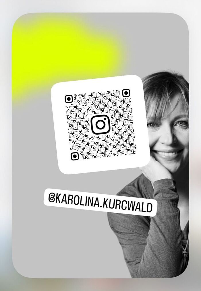 Instagram Profile Card - profile card with custom image in the background