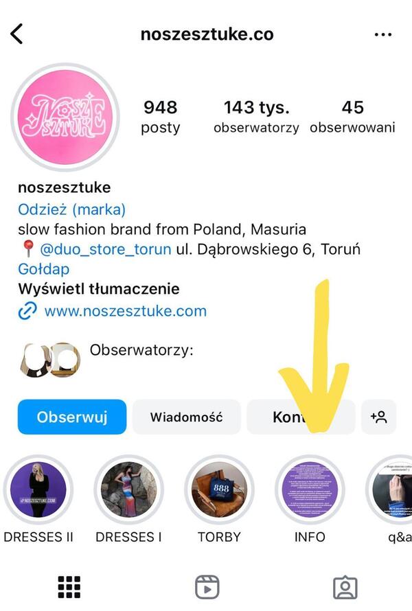 Pomysły na Relację na Instagramie - wyróżnione relacje