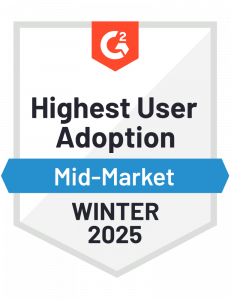 Highest User Adoption winter 2025