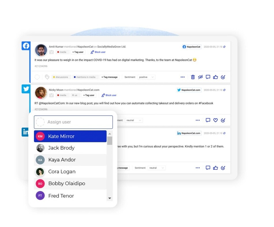 User profiles in Social CRM