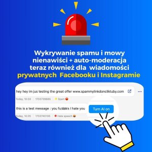 Wykrywanie spamu i mowy nienawiści teraz dostępne dla DMs na Facebooku i Instagramie.