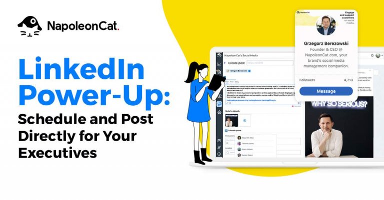 LinkedIn Power-Up: Schedule and Post Directly for Your Executives