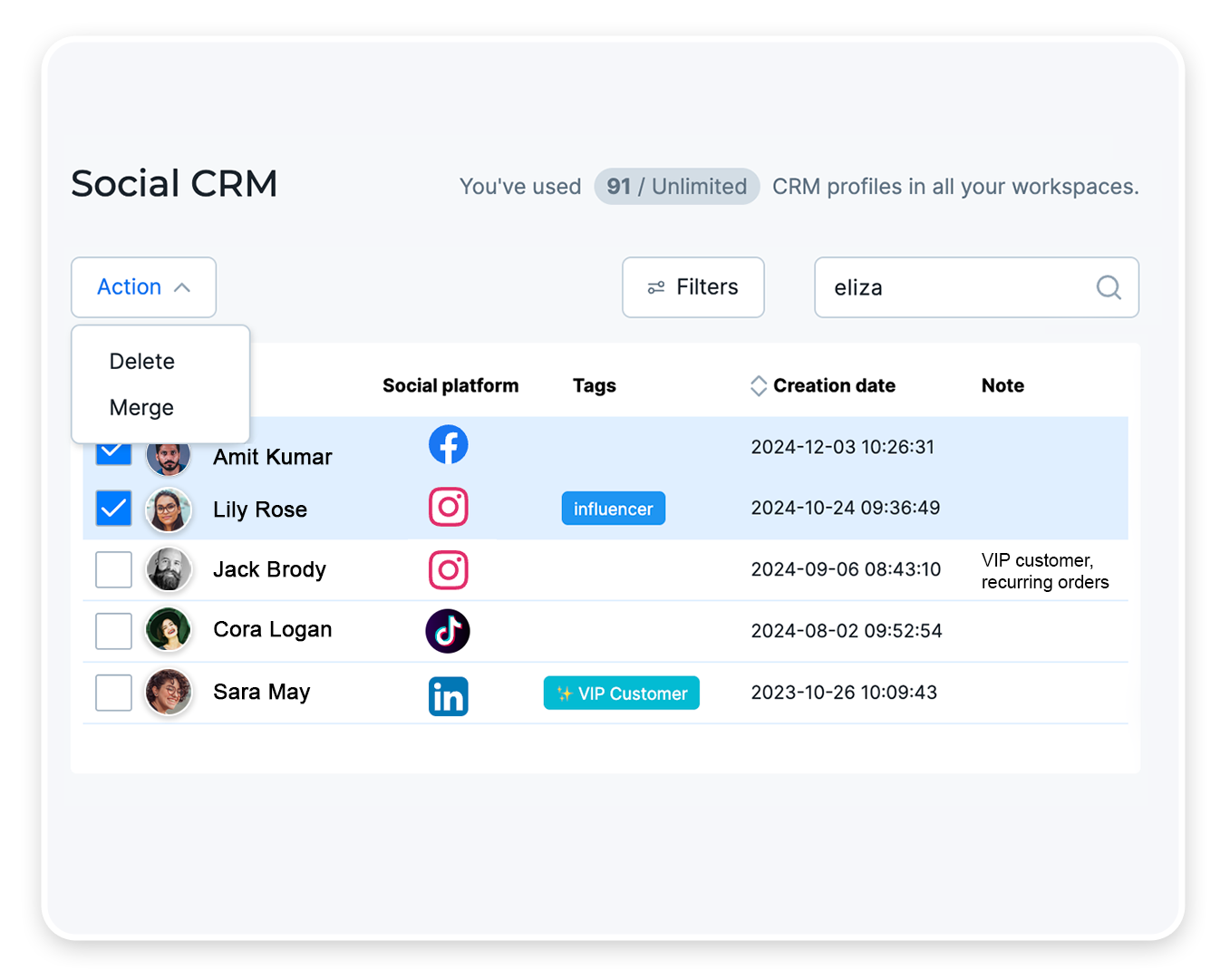 Social CRM