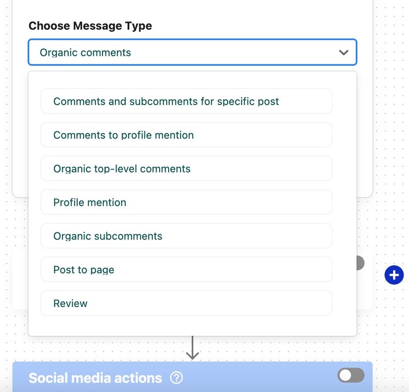 Choosing message type for Auto-moderation rule