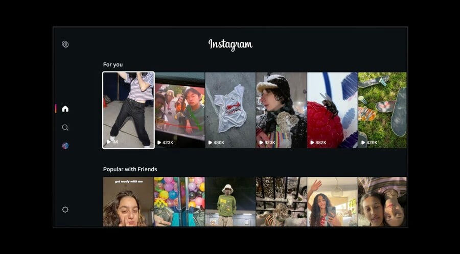 Instagram reels TV preview