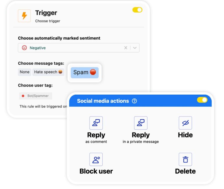 Customer Communication Management Platform - Auto-moderation