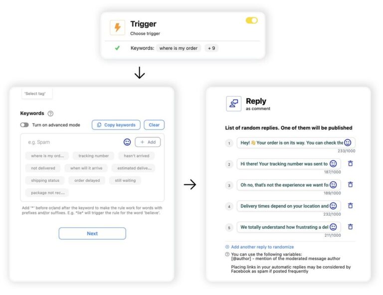 Social Media Review Management - Auto-moderation