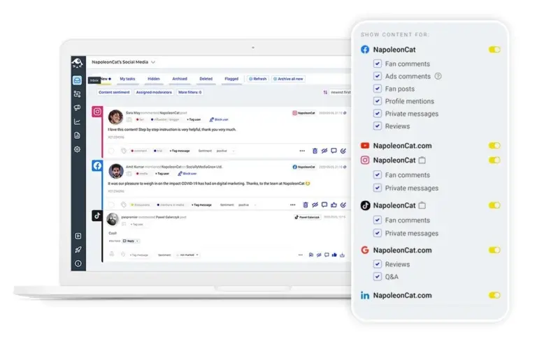 Social Media Inbox Management - Social Inbox