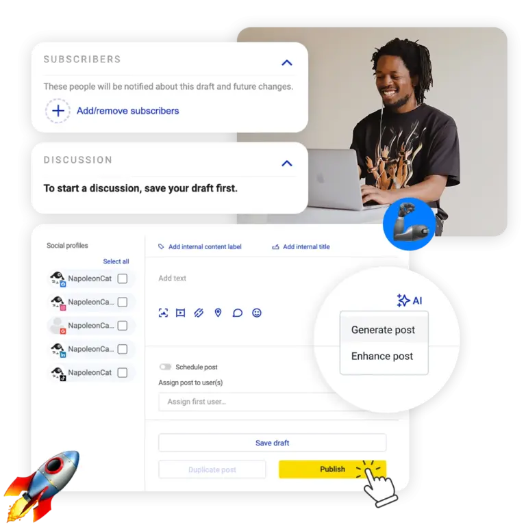 Social Media Management Dashboard - Publisher