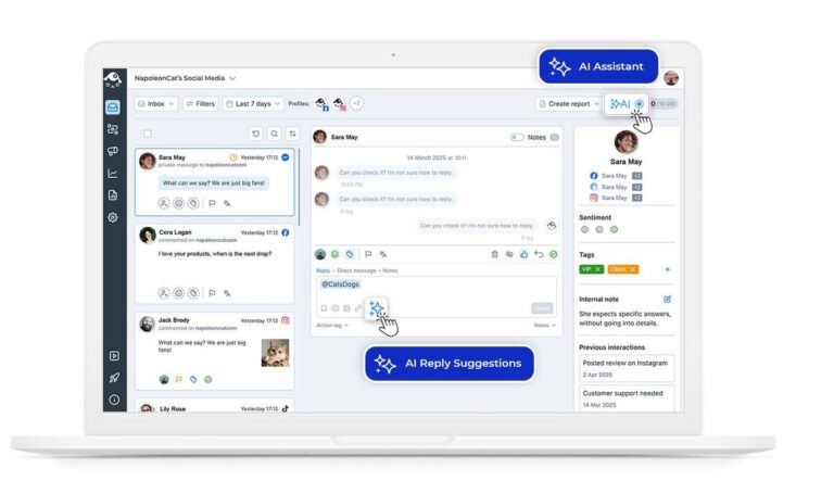 Social Media Tool for Agencies - AI Reply