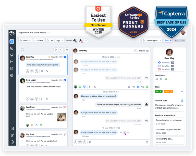 Social inbox badges 2026