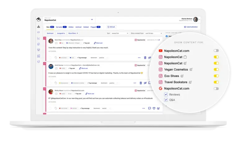 Unified Inbox for Social Media - social inbox