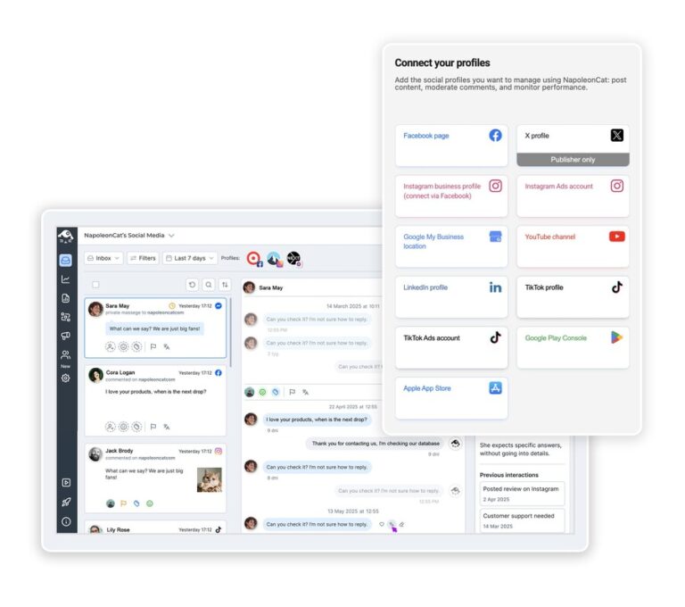 Buffer alternative - account connections