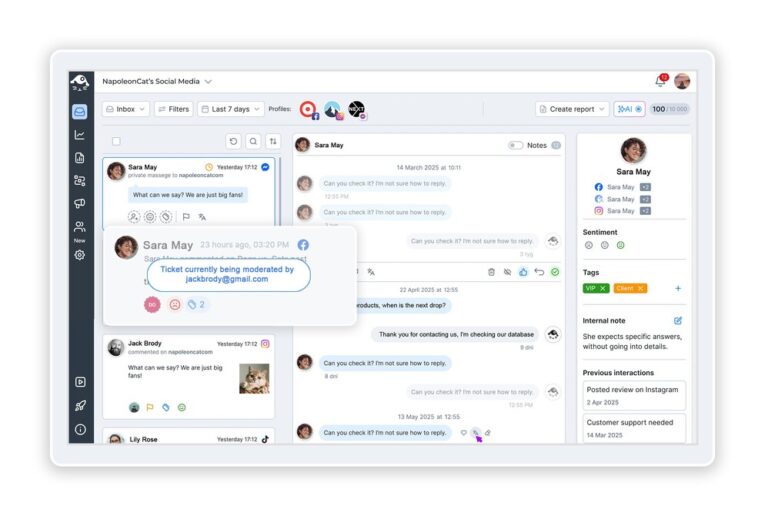 CommentGuard alternative - moderation in the Social Inbox