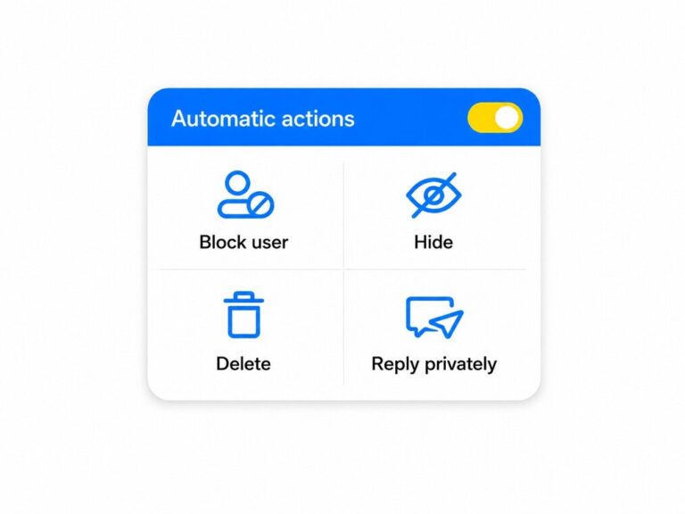 Automatically blocking repeat spammers on a Facebook Page with Auto-moderation in NapoleonCat